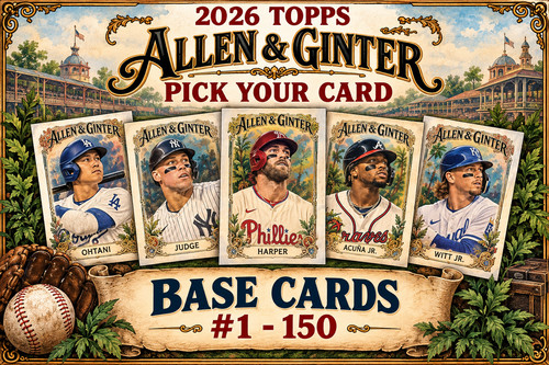 2026 topps allen ginter - allen, &